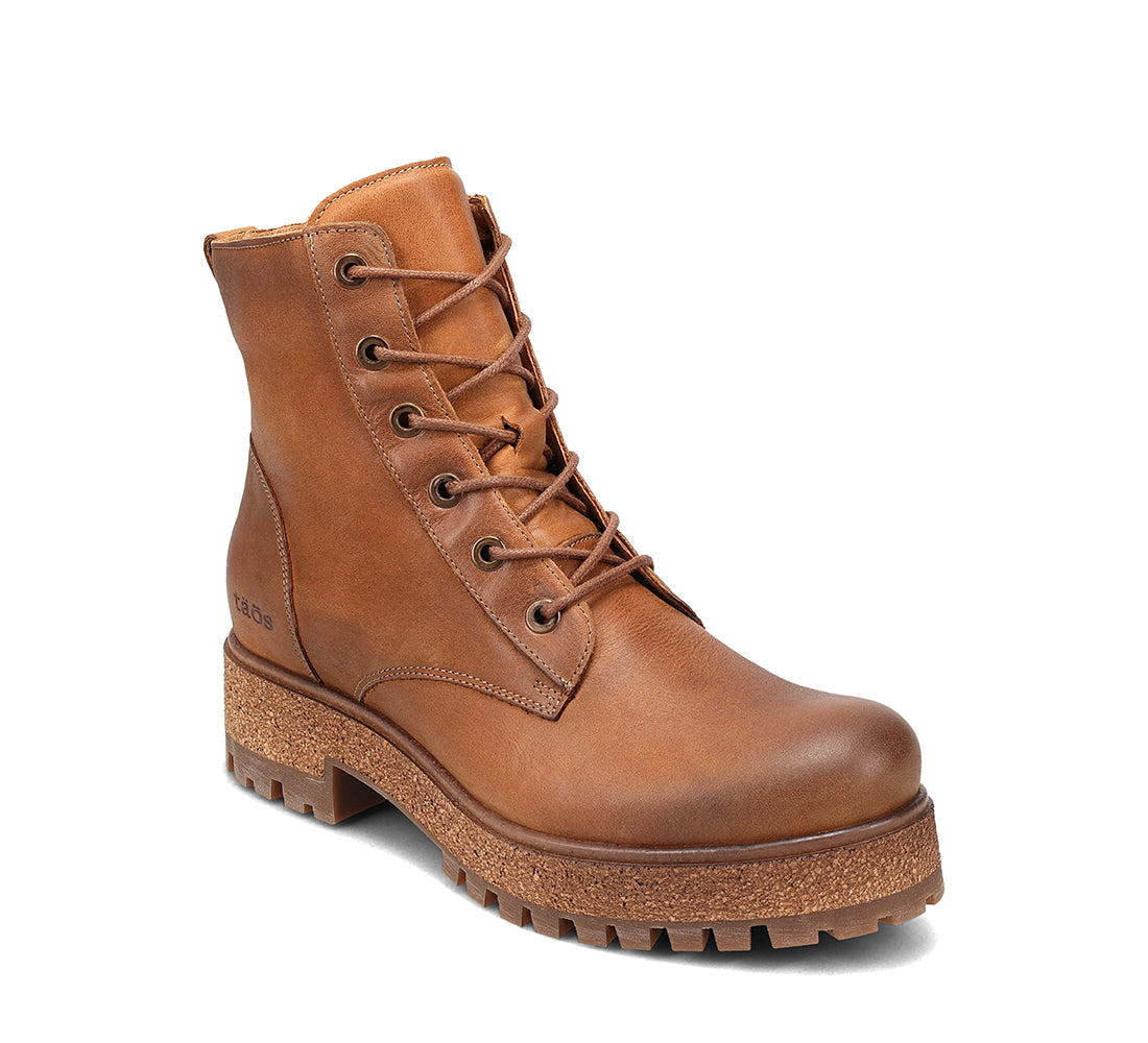 Women's Taos Main Street Color: Tan Leather