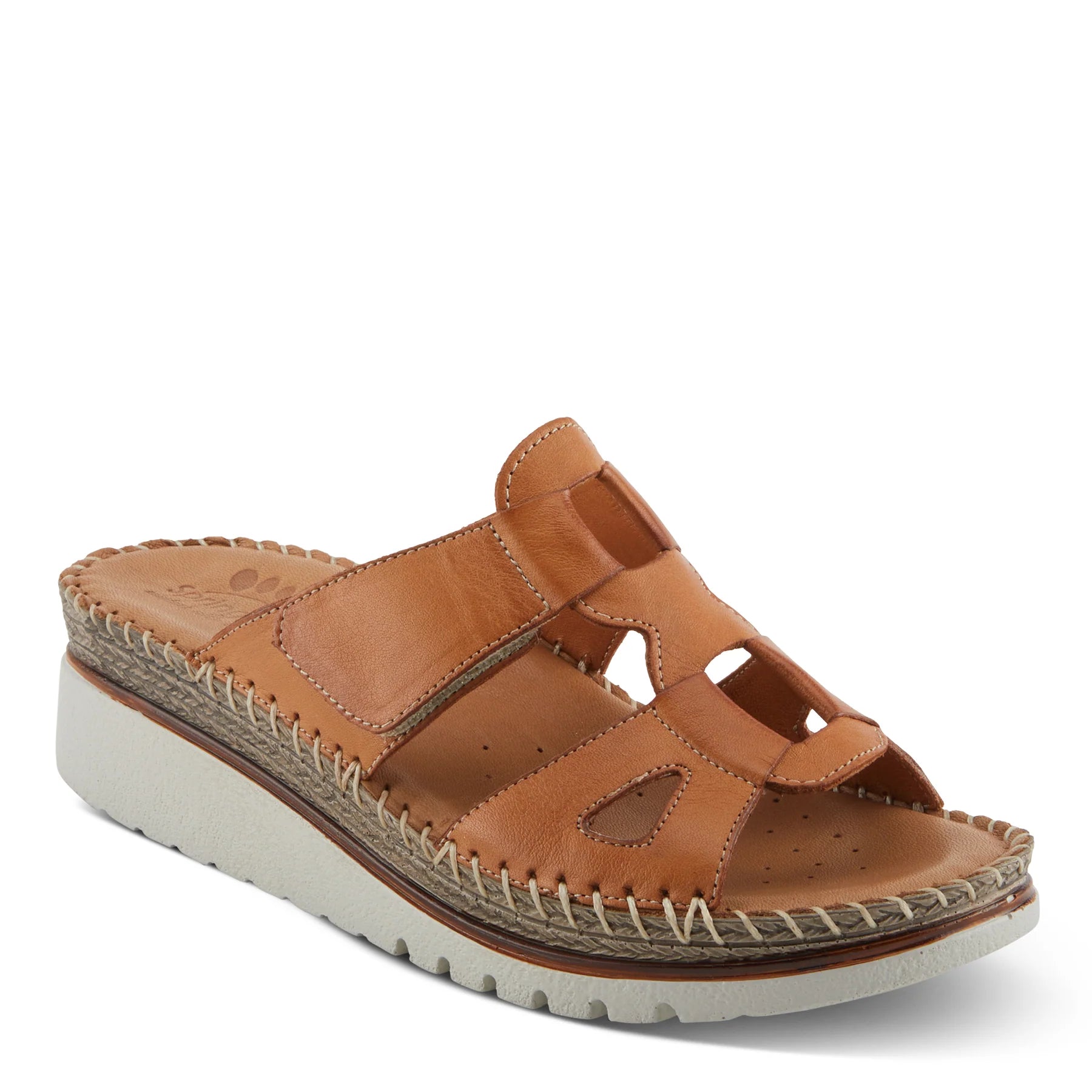 Women's Spring Step Montera Sandals Color: Camel 1