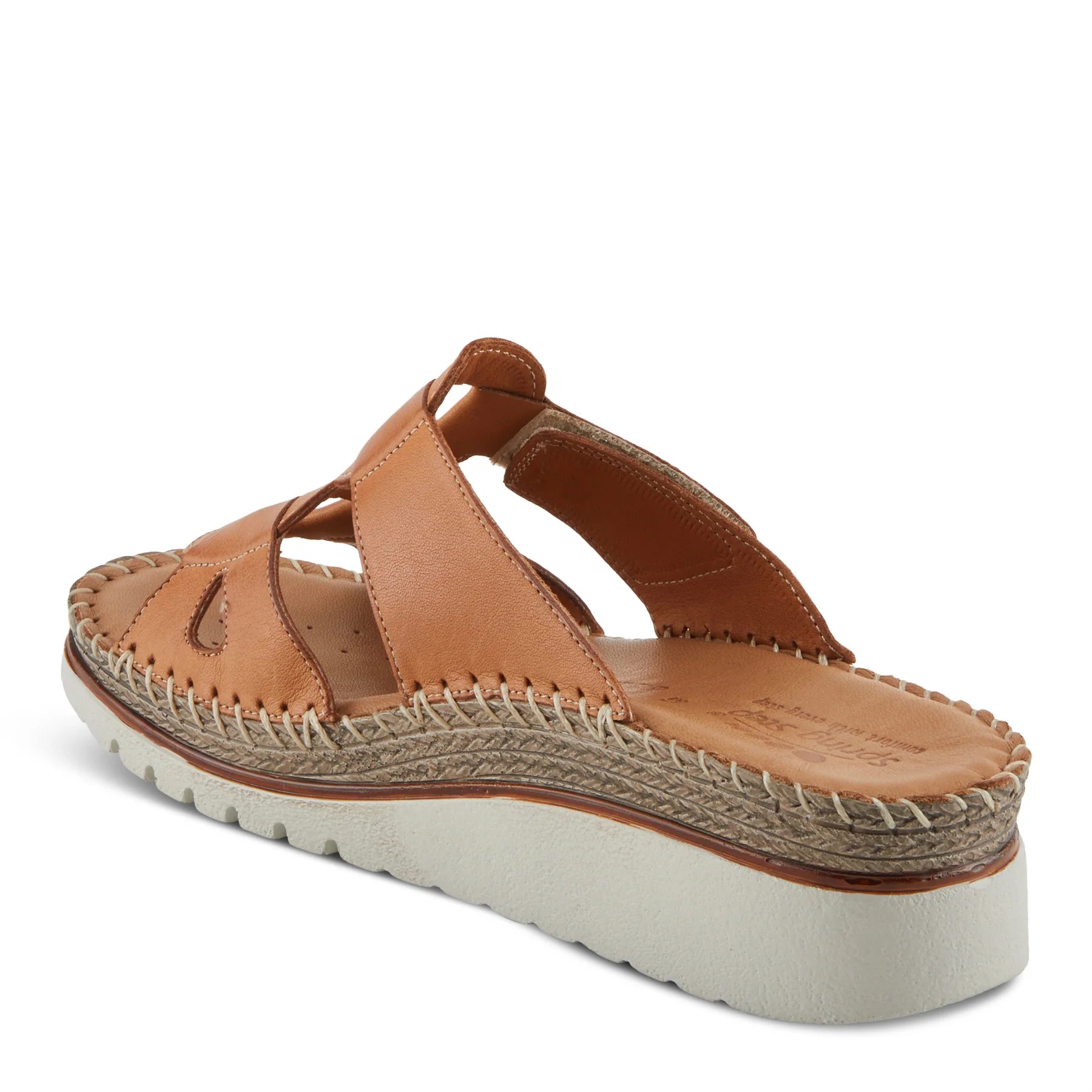 Women's Spring Step Montera Sandals Color: Camel 3
