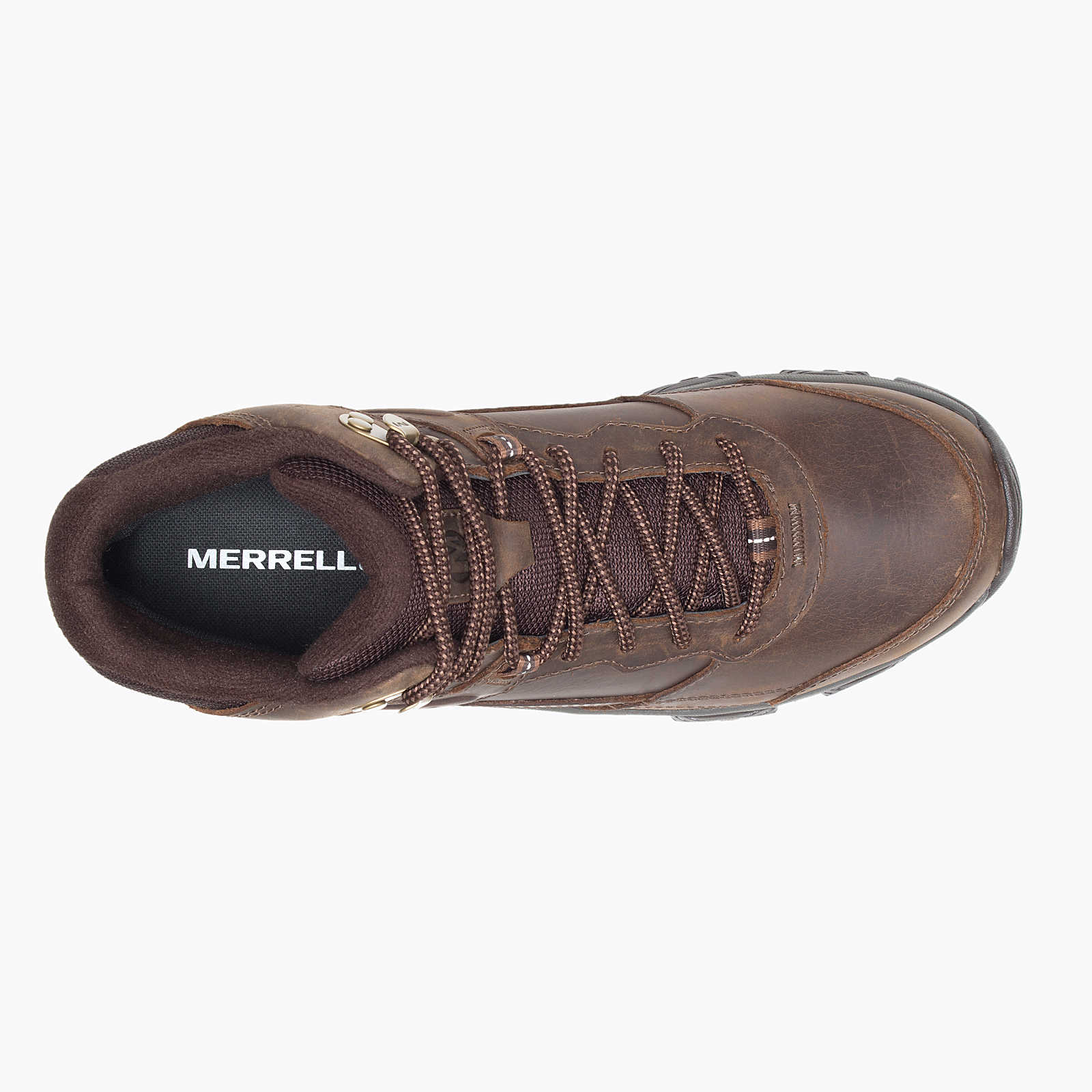 Men's Merrell Moab Adventure 3 Mid Waterproof Color: Earth (WIDE WIDTH) 3