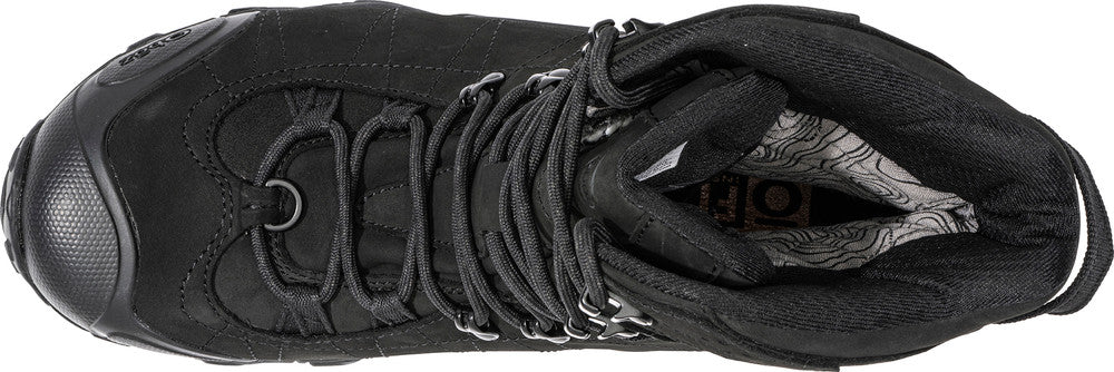 Men's Oboz Bridger 10" Insulated Waterproof Boot Color: Black Sea 3