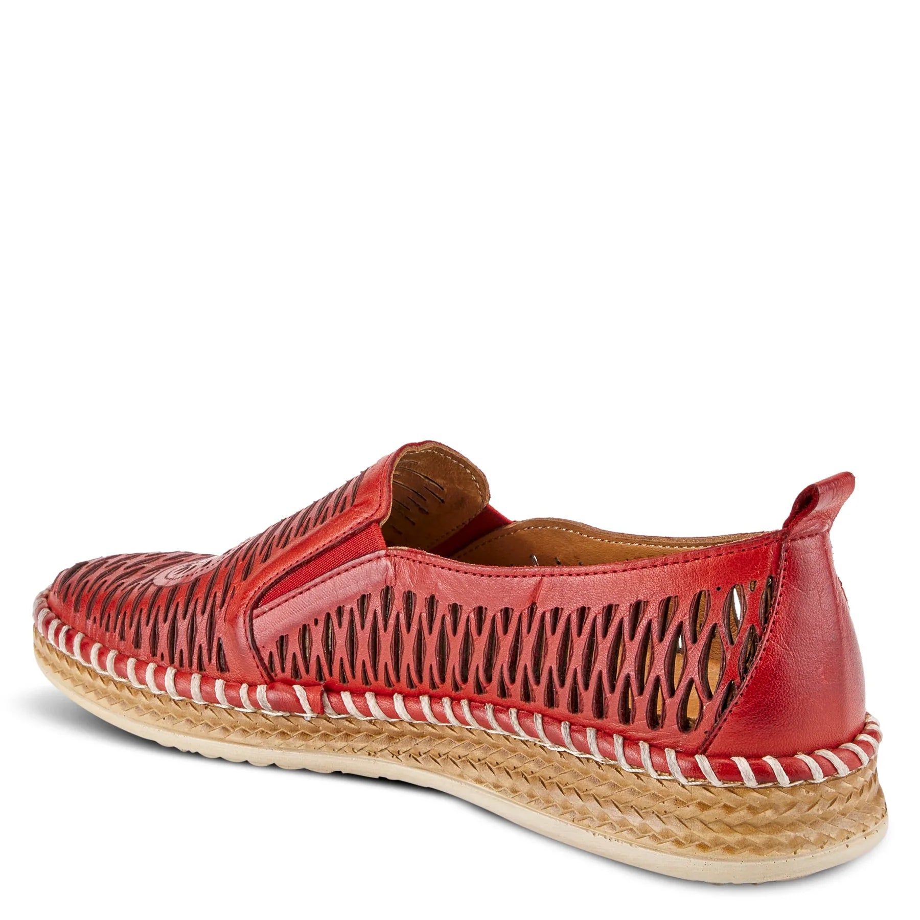 Women's Spring Step Newday Shoe Color: Red 3