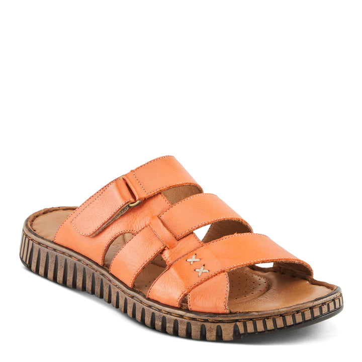 Women's Spring Step Olly Sandals Color: Coral 1