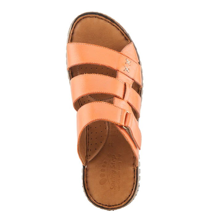Women's Spring Step Olly Sandals Color: Coral 6