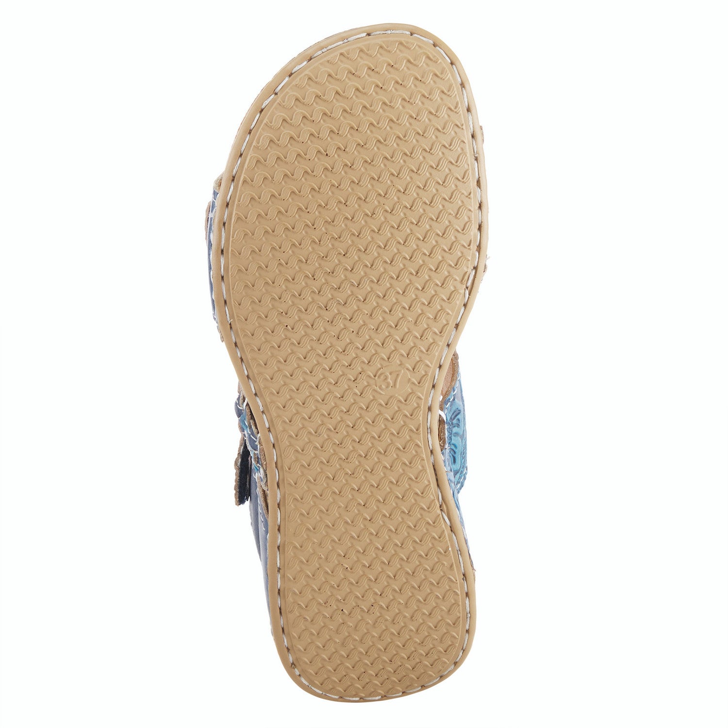 Women's Spring Step L'Artiste Astra Slide Sandal Color: Blue7