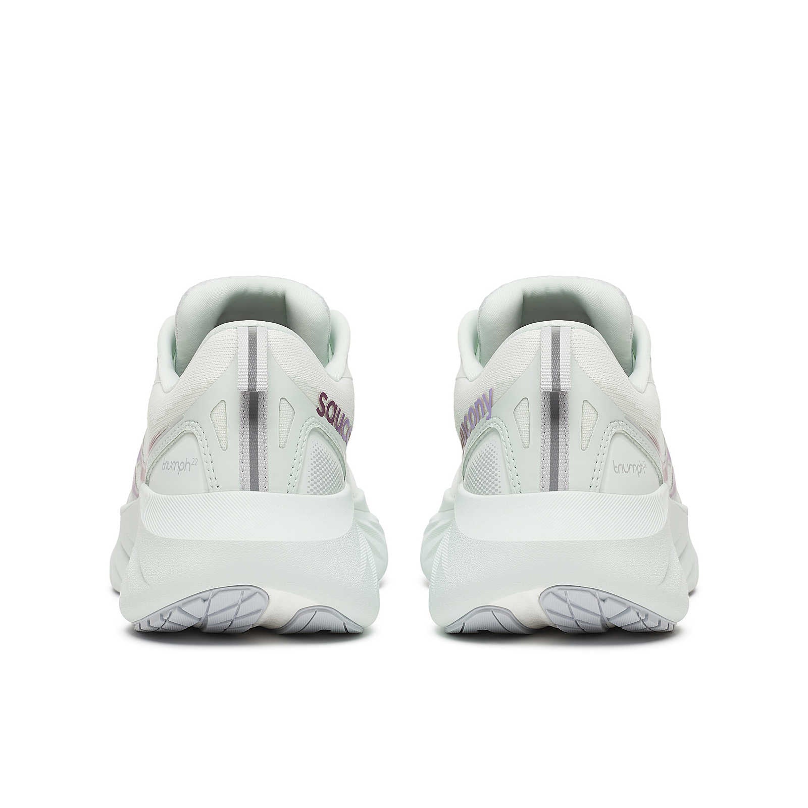 Women's Saucony Triumph 22 Color: White | Foam 5