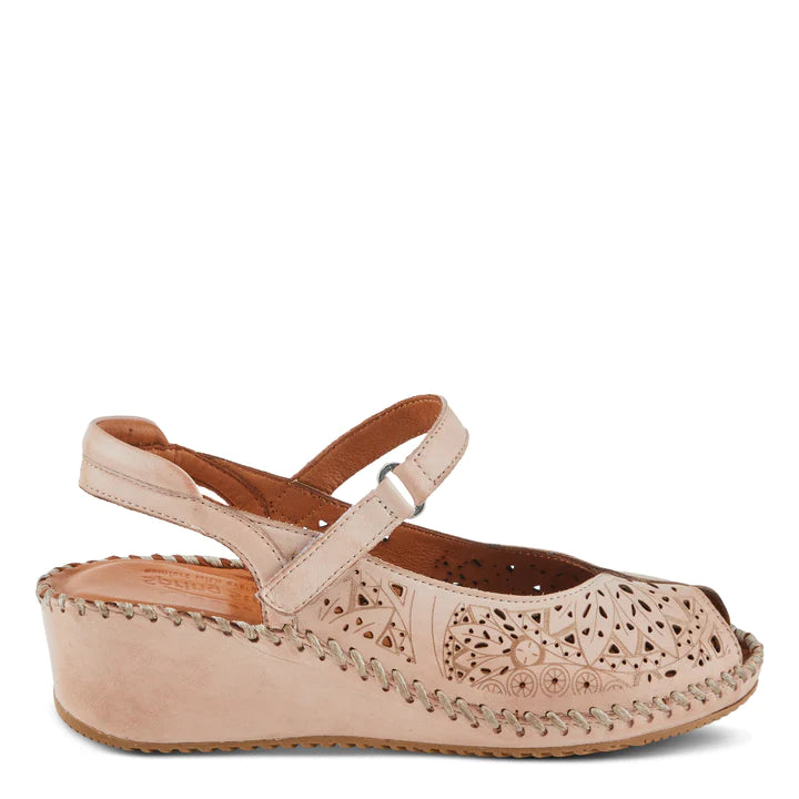 Women's Spring Step Santonio Sandals Color: Blush 2