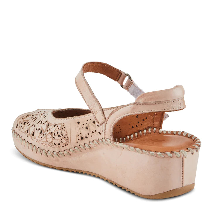 Women's Spring Step Santonio Sandals Color: Blush 3