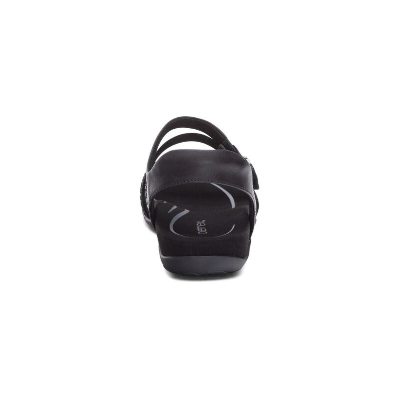Women's Aetrex Jess Adjustable Quarter Strap Sandal 5