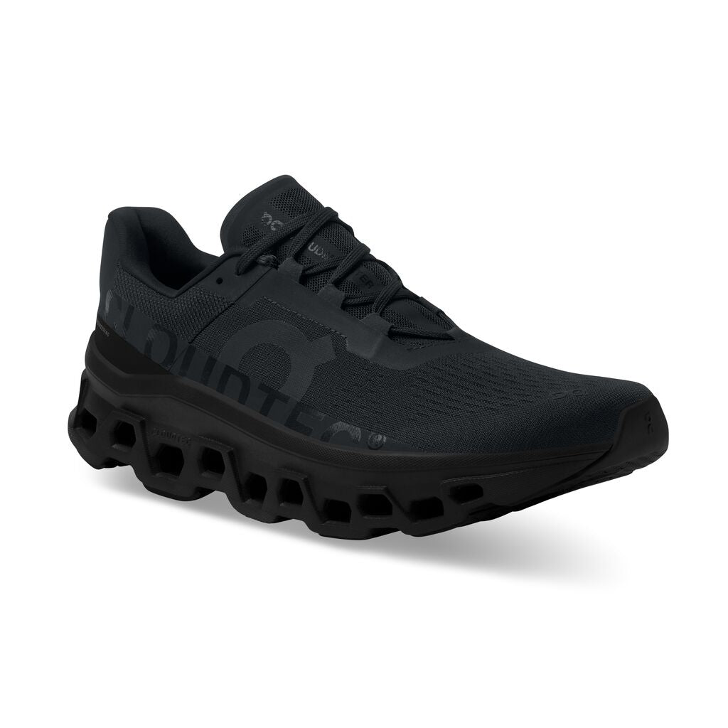 Men's On-Running Cloudmonster Color: All | Black