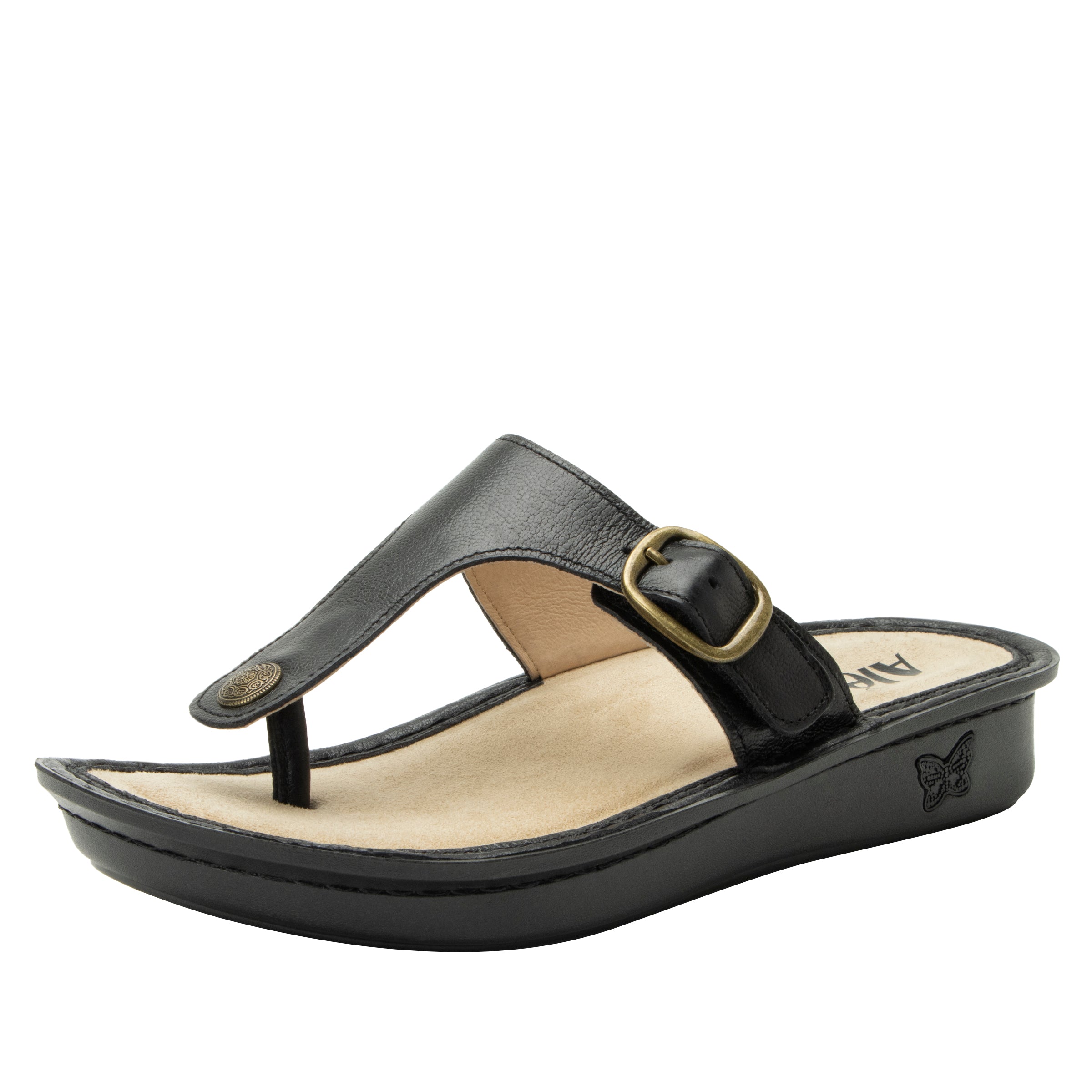 Women's Alegria Vella Sandal Color: Ink 1