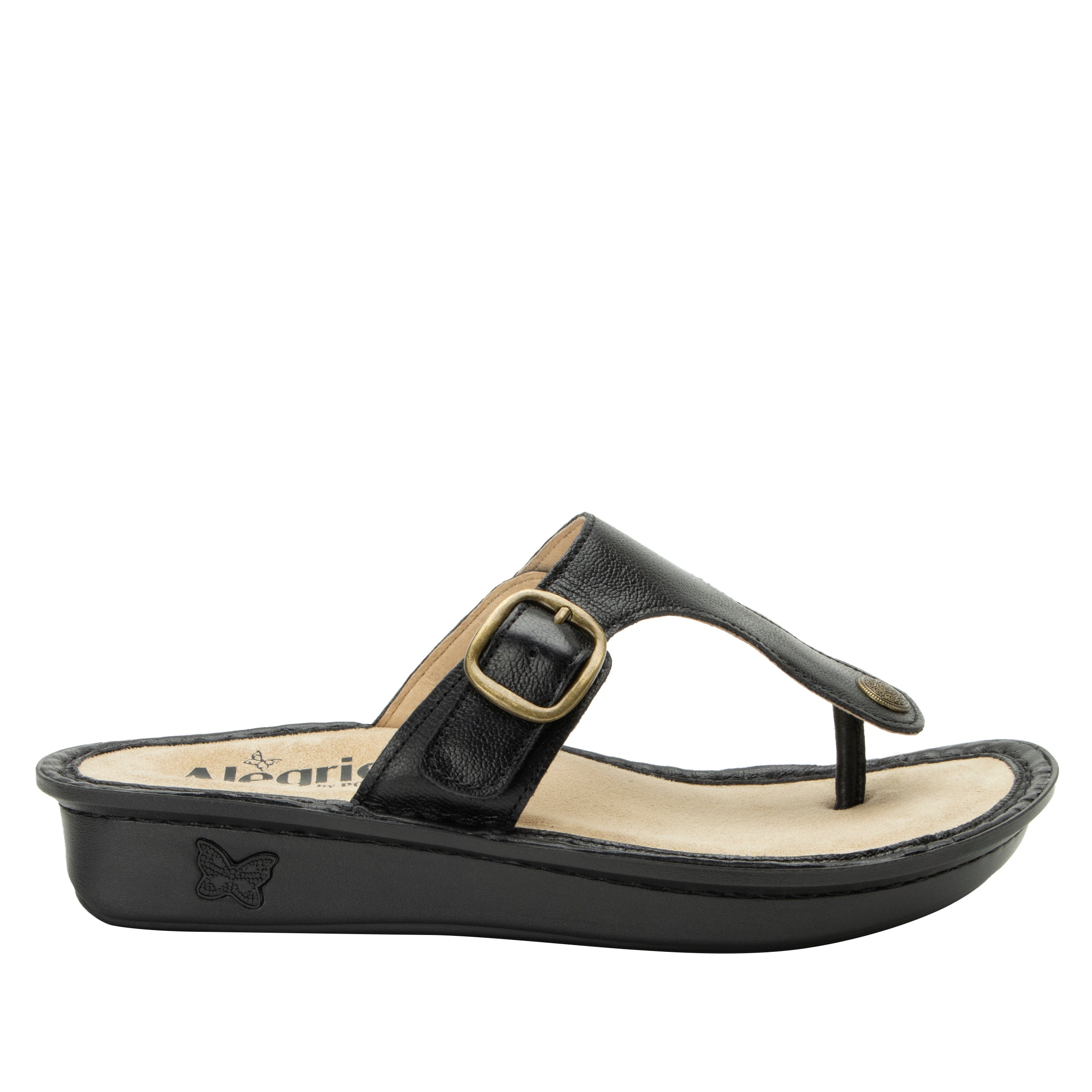 Women's Alegria Vella Sandal Color: Ink 2