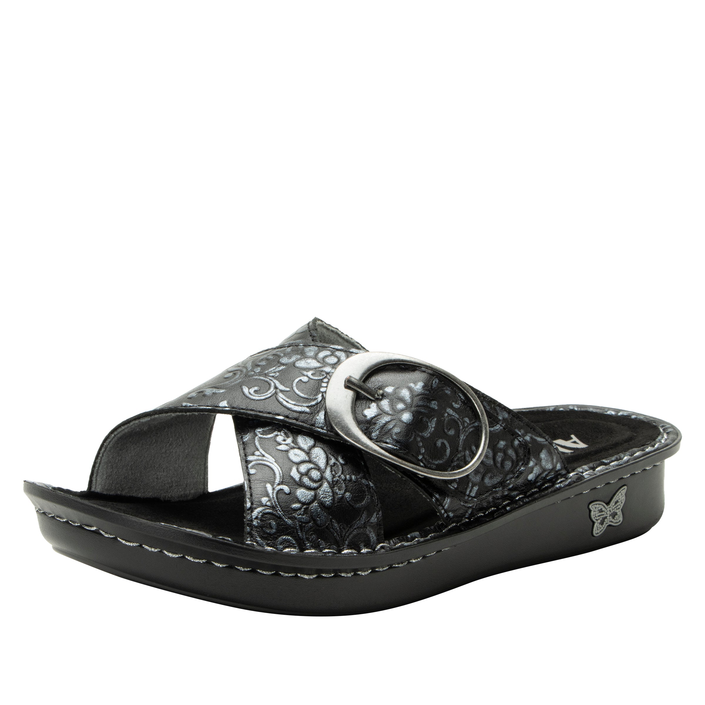Women's Alegria Vanya Sandal Color: Chandelier Pewter 1