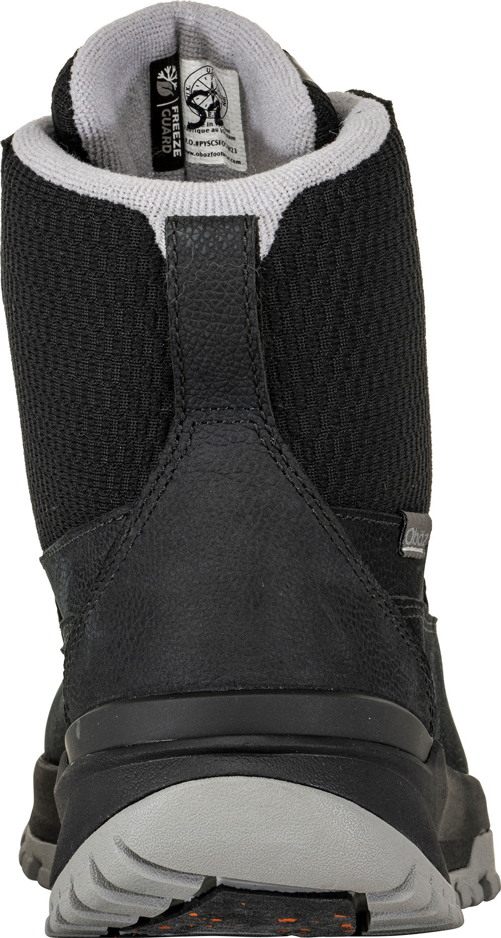 Women's Oboz Jourdain Mid Insulated Waterproof Color: Black Sea 4