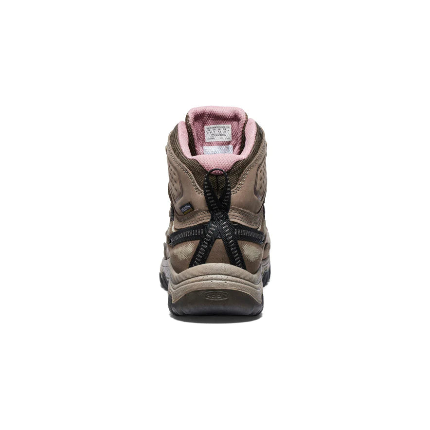 Women's Keen Targhee IV Waterproof Hiking Boot Color: Brindle Nostalgia Rose 4