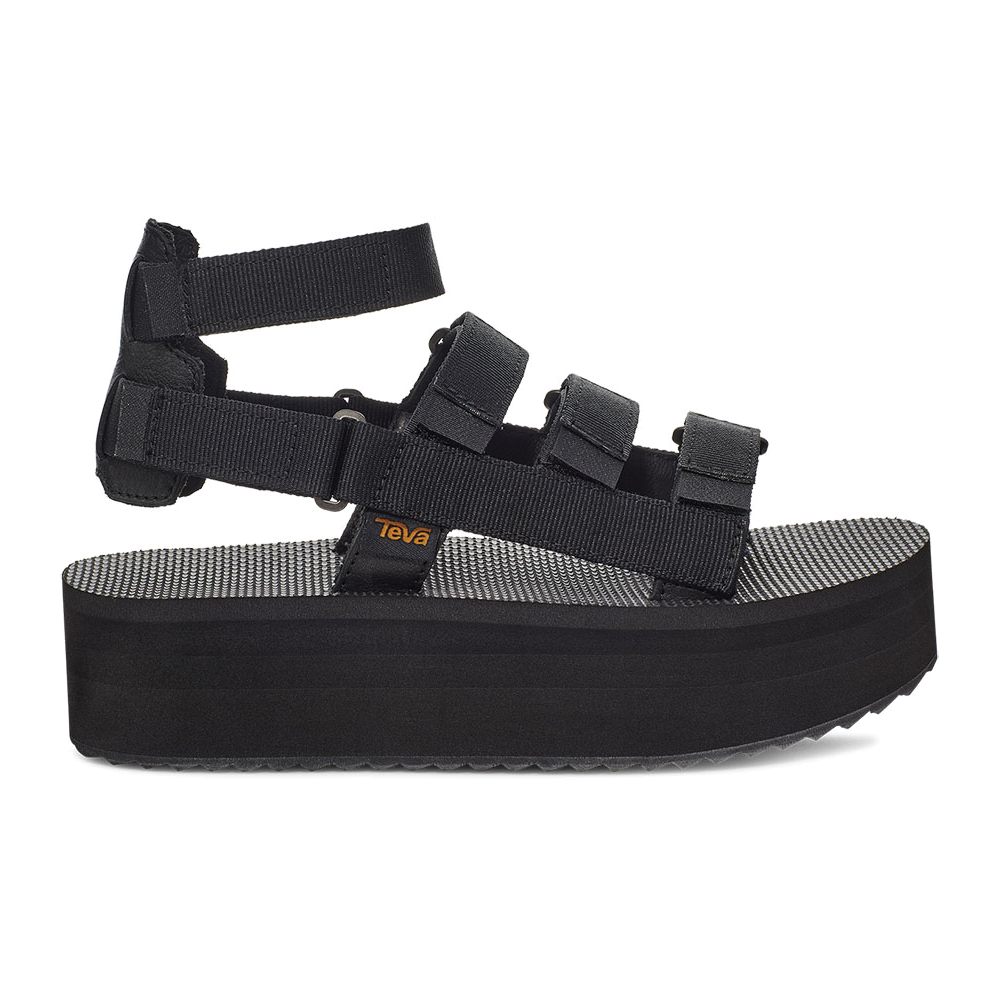 Women's Teva Flatform Mevia Color: Black 2