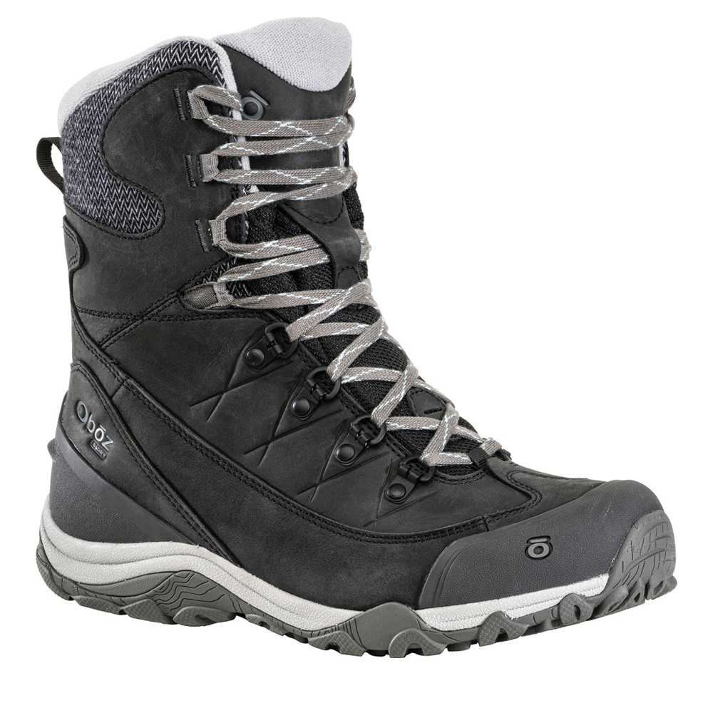 Women's Oboz Ousel Mid Insulated Waterproof Color: Black Sea 1