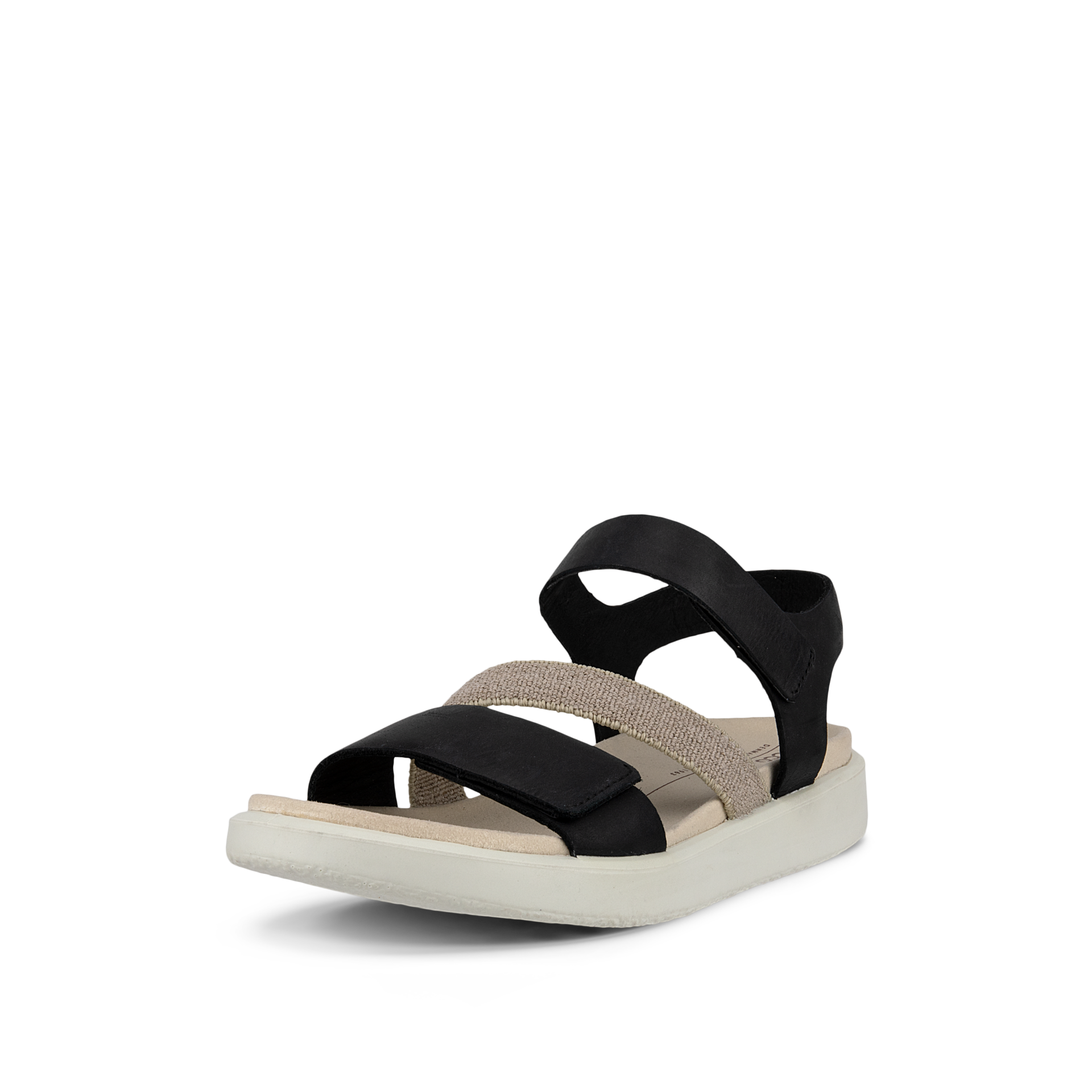 Women's Ecco Flowt Sandal Color: Black 7