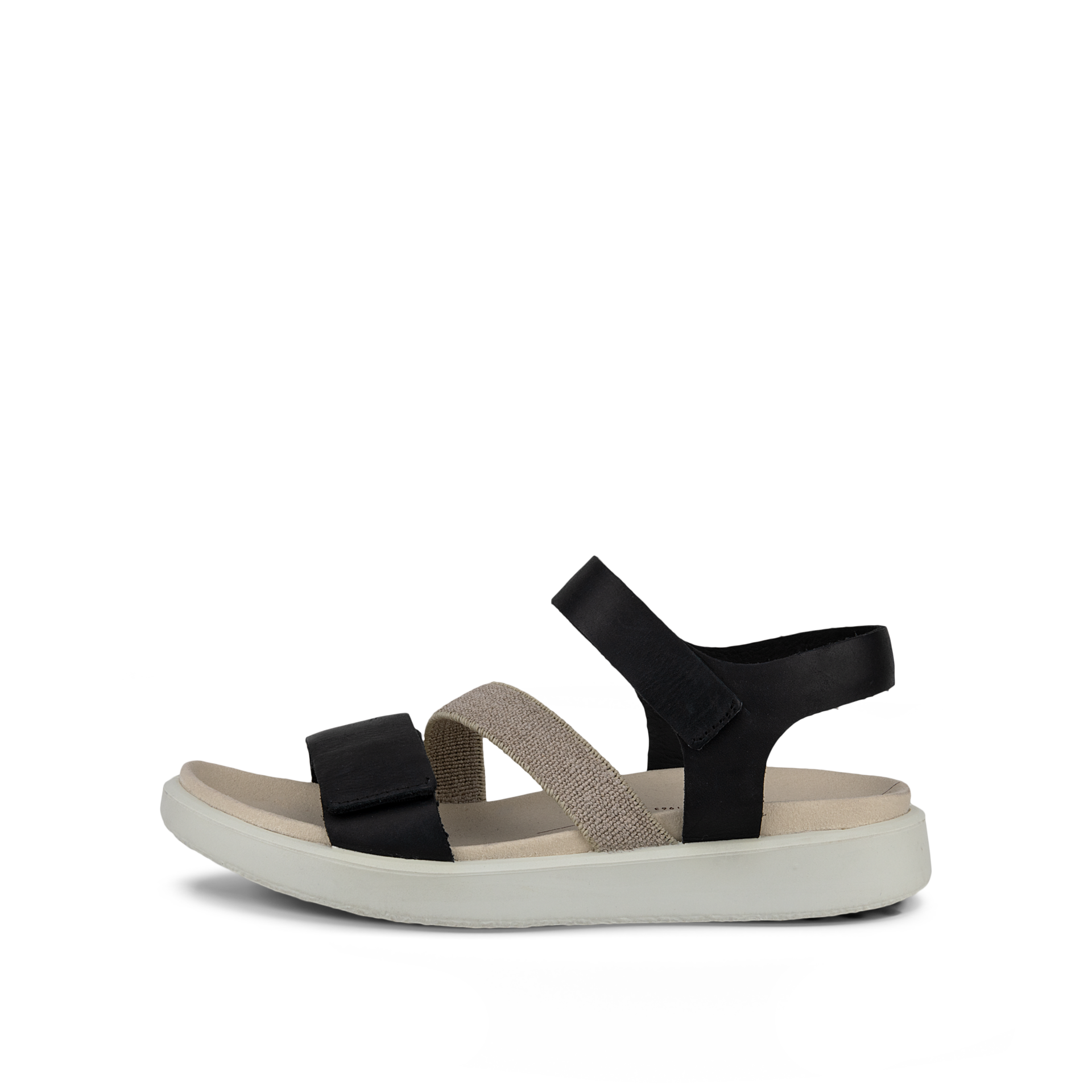 Women's Ecco Flowt Sandal Color: Black 2Women's Ecco Flowt Sandal Color: Black 3