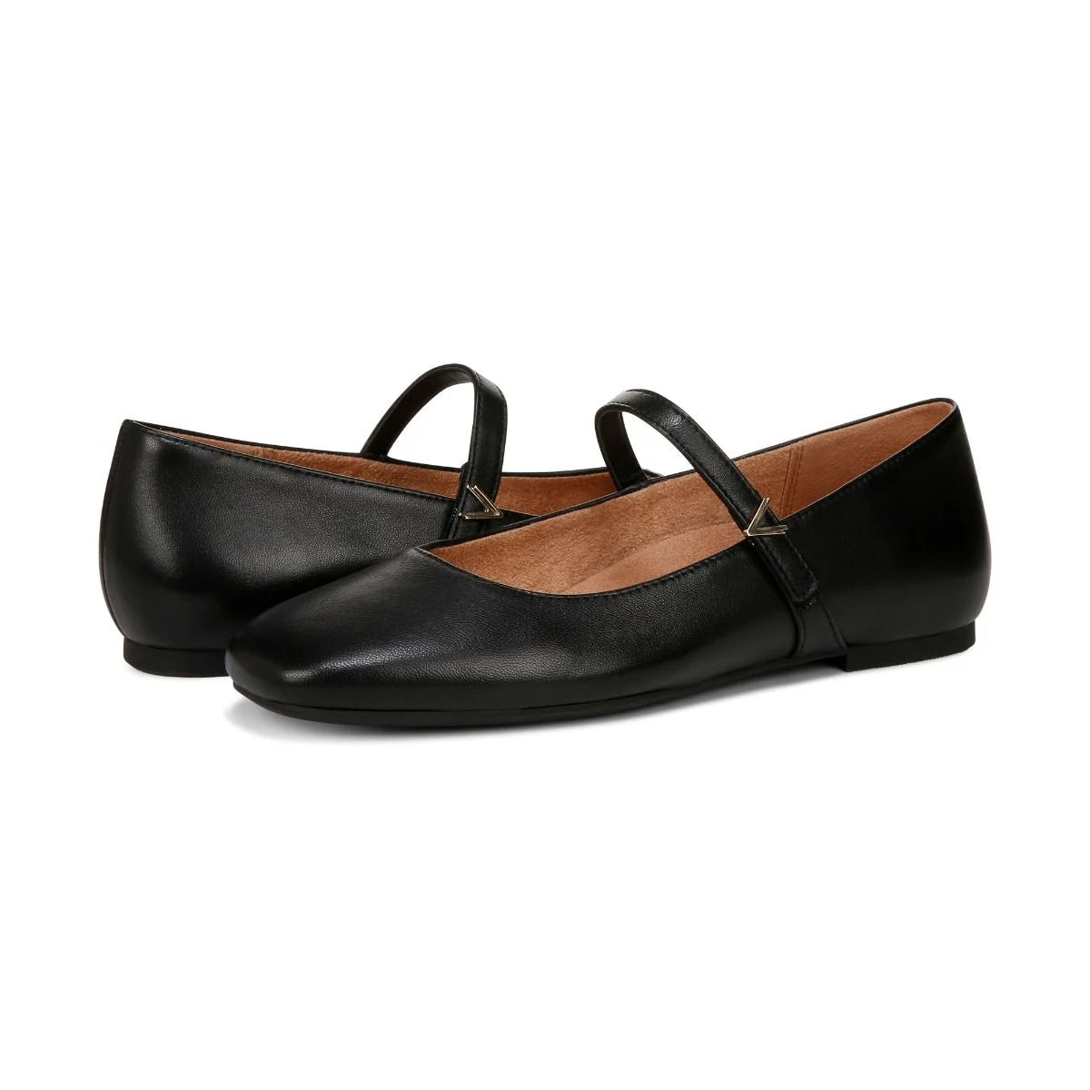 Women's Vionic Alameda Mary Jane Flat Color: Black Leather 4
