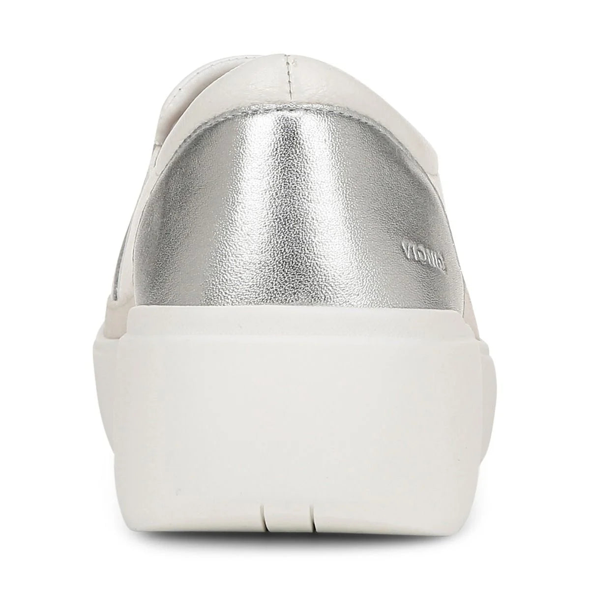 Women's Vionic Kearny Platform Slip On Sneaker Color: White Leather 7