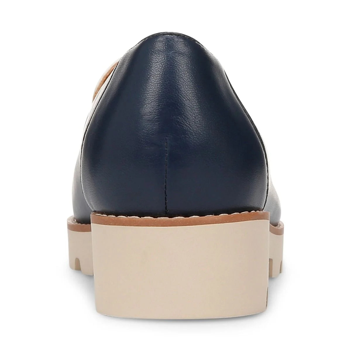 Women's Vionic Kensley Loafer Color: Navy Cream Leather 8