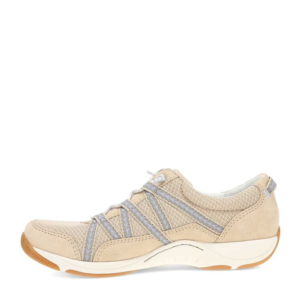 Women's Dansko Harlyn Color: Sand Suede Sneaker 2