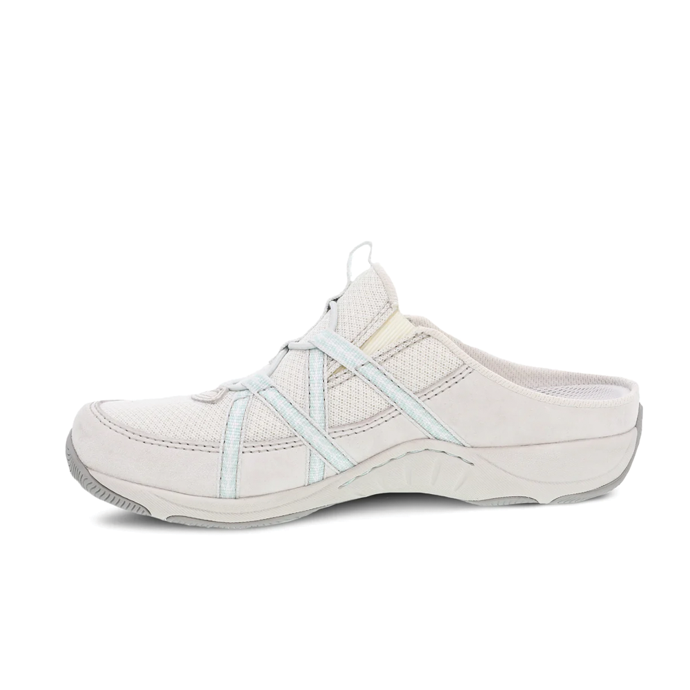 Women's Dansko Hayleigh Color: Ecru Suede Mule 2