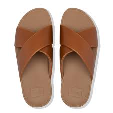 Women's Fitflop Lulu Cross Slide Sandal 6