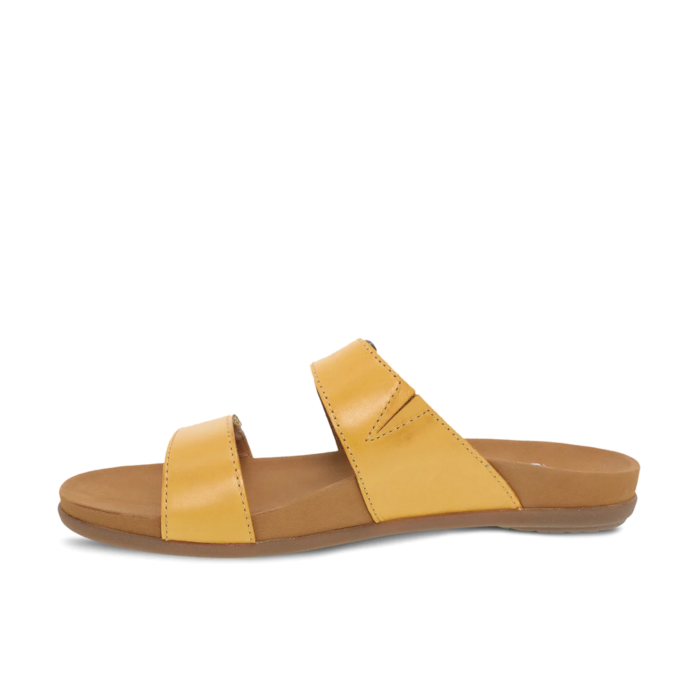 Women's Dansko Justine Color: Yellow Calf Sandal 2