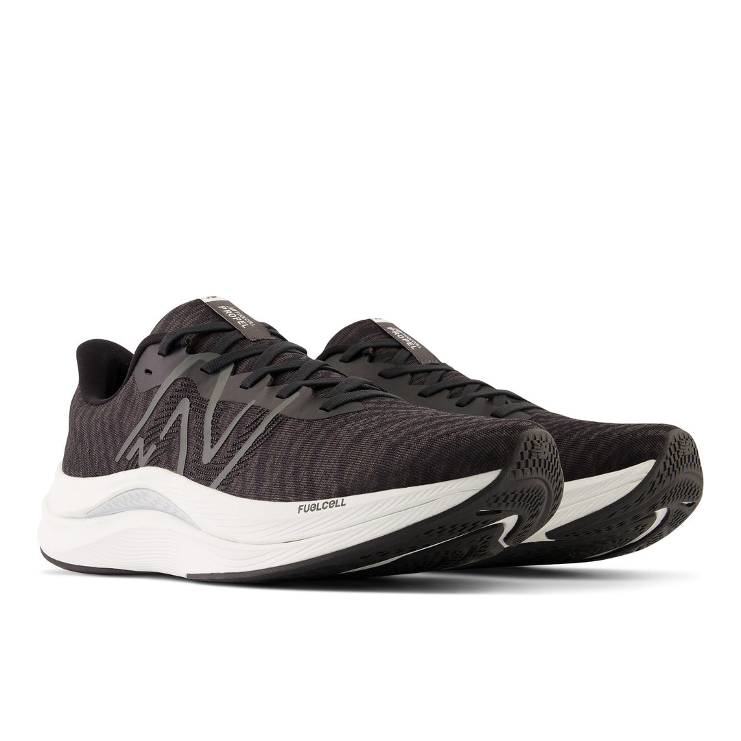Men's New Balance FuelCell Propel v4 Color: Black with White  4