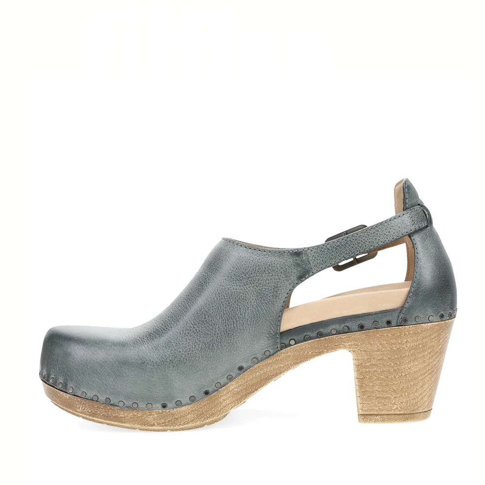Women's Dansko Sassy Color: Slate Milled Burnished Heel 7