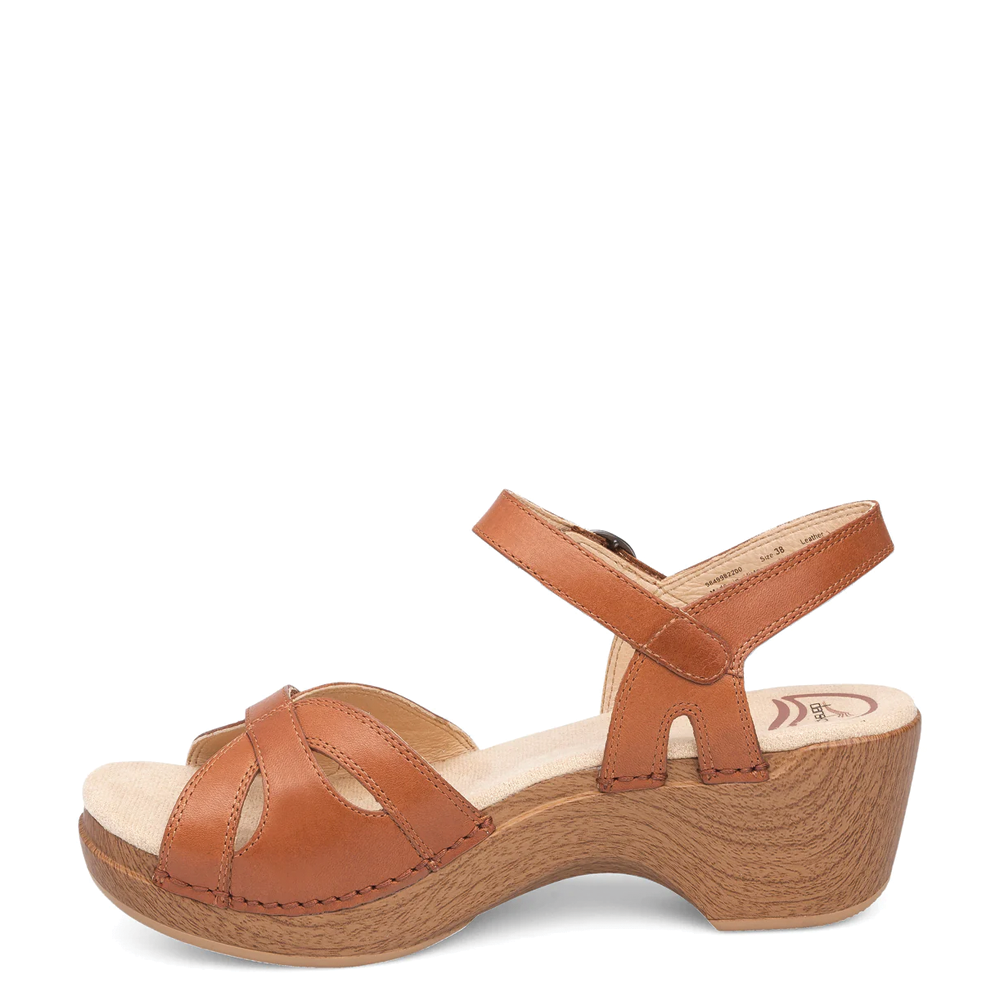 Women's Dansko Season Color: Camel Full Grain 2