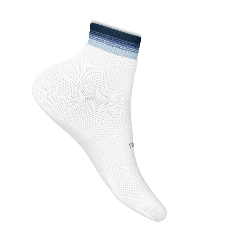Feetures High Performance Max Cushion Stacked Quarter Socks 2