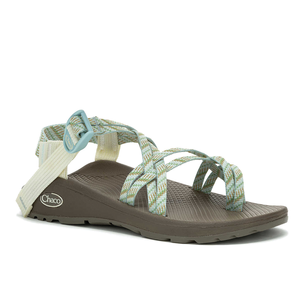 Women's Chaco ZX / 2 Cloud Dual-Strap Cushioned Sandal Color: Trim Papyrus 1