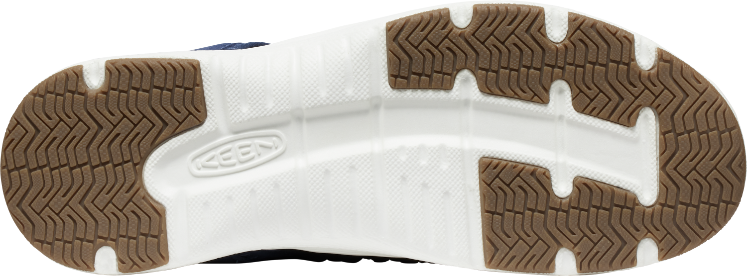 Men's Keen UNEEK O3 Sneaker Sandal Color: Naval Academy/Birch 6