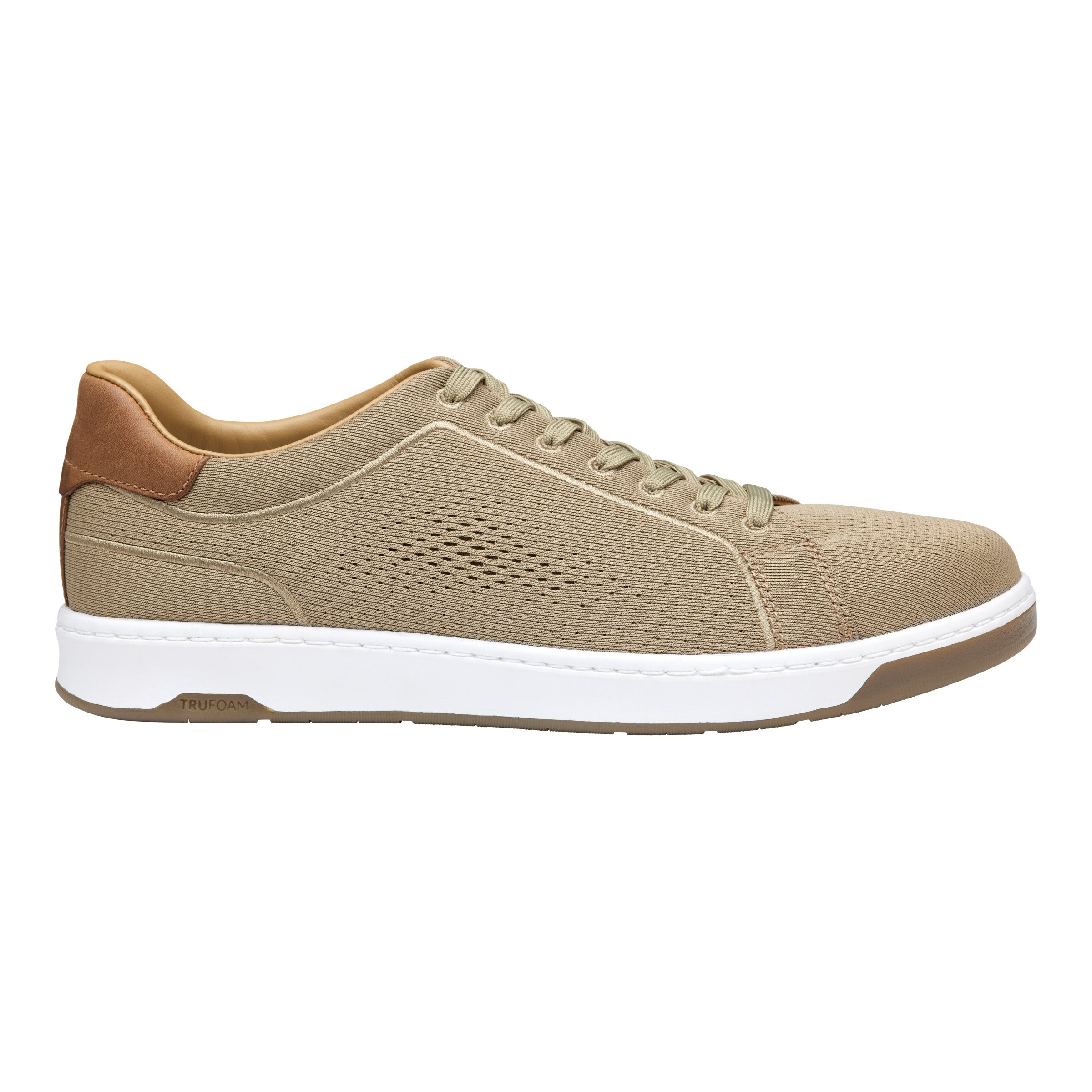 Men's Johnston & Murphy Daxton LTT Color: Taupe Knit v2