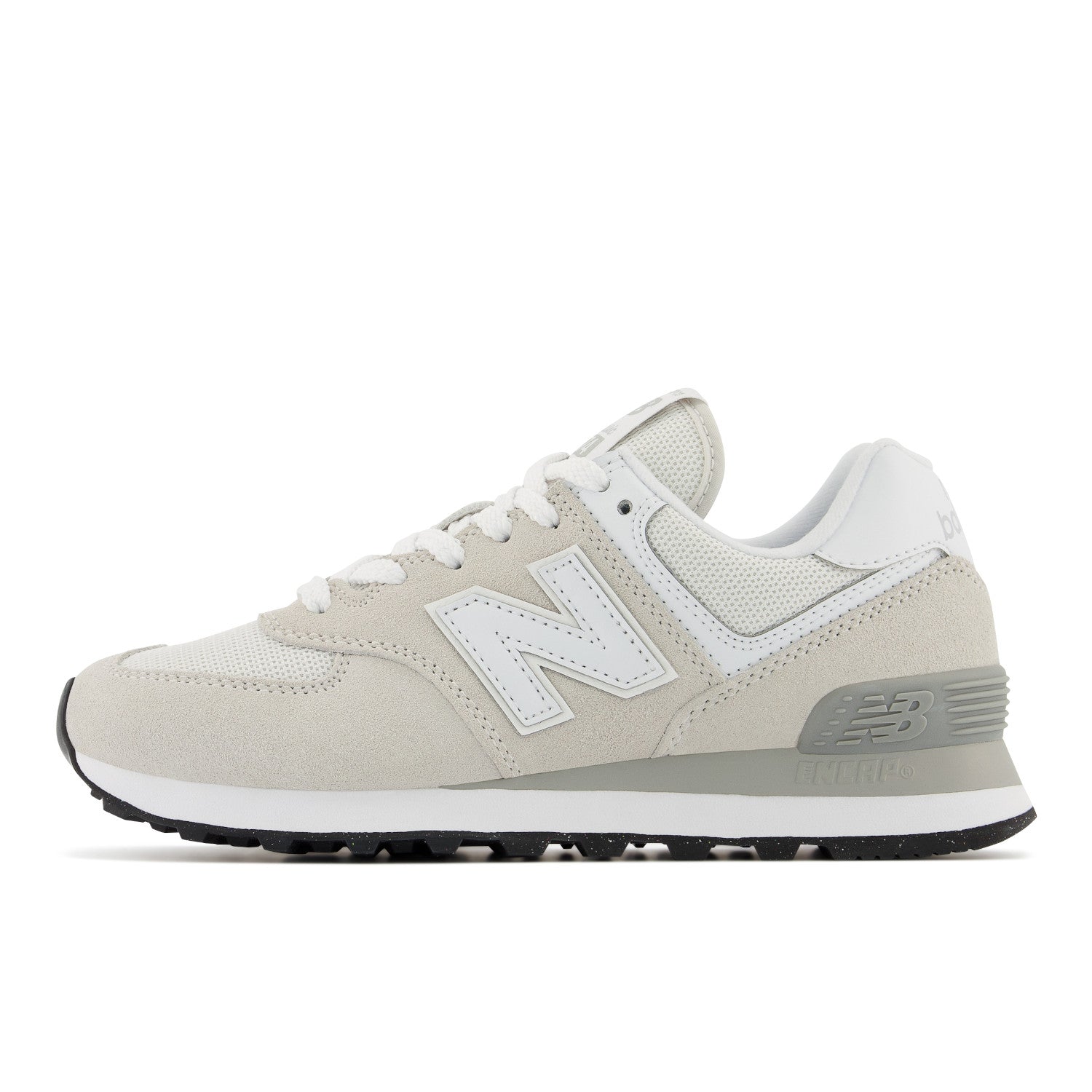 Women's New Balance 574 Core Color: Nimbus cloud with white 8