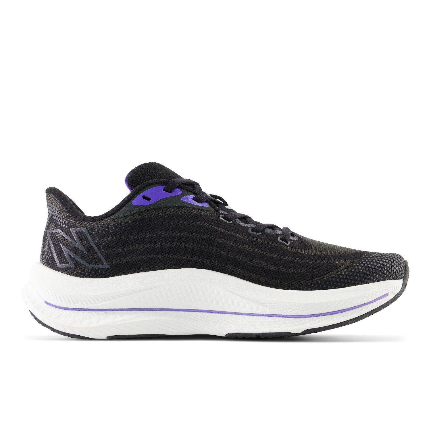 Women's New Balance FuelCell Walker Elite Colo: Black Electric Indigo with Grey Violet