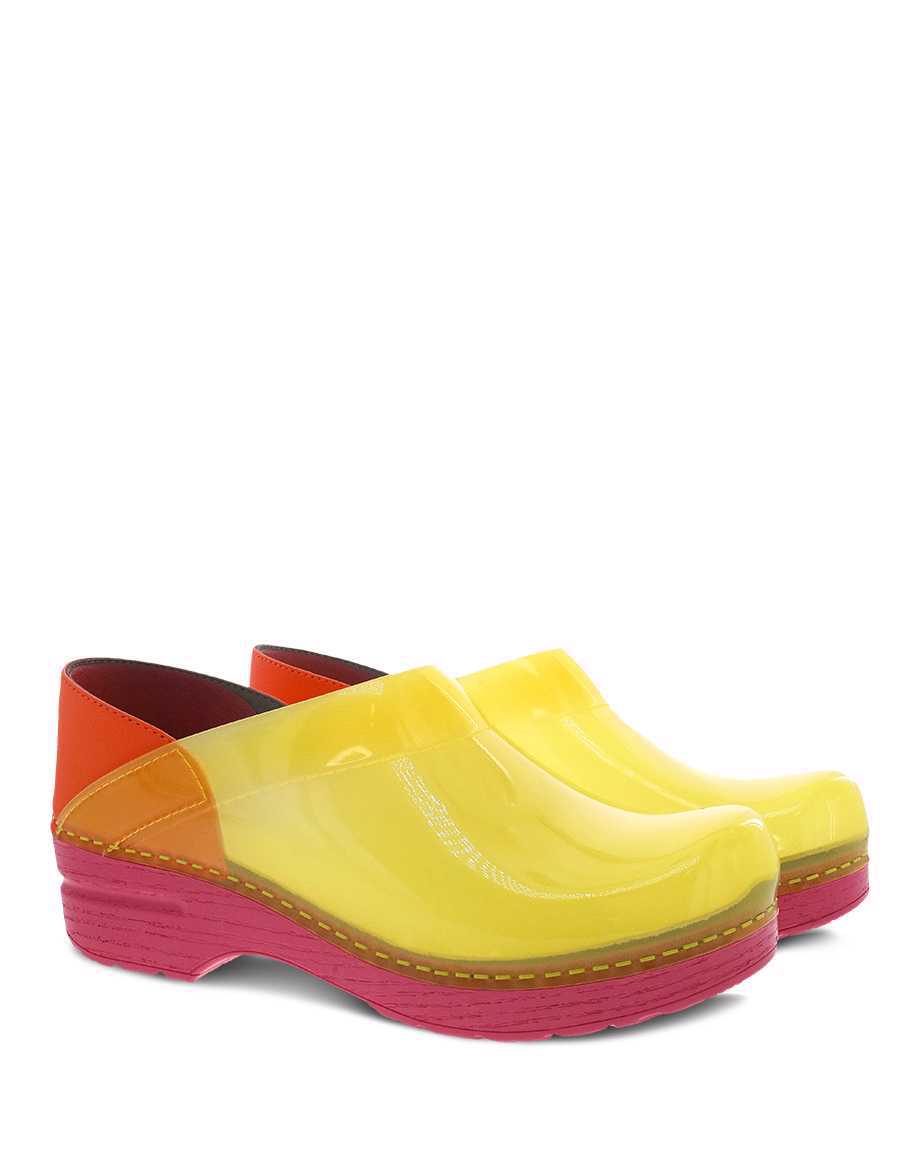 Women's Dansko Professional Color: Yellow Translucent