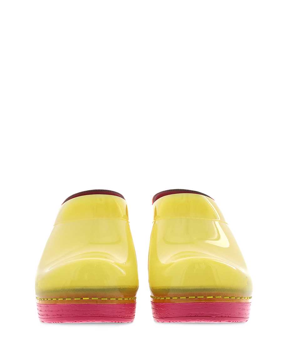 Women's Dansko Professional Color: Yellow Translucent