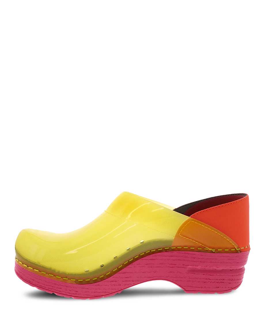 Women's Dansko Professional Color: Yellow Translucent