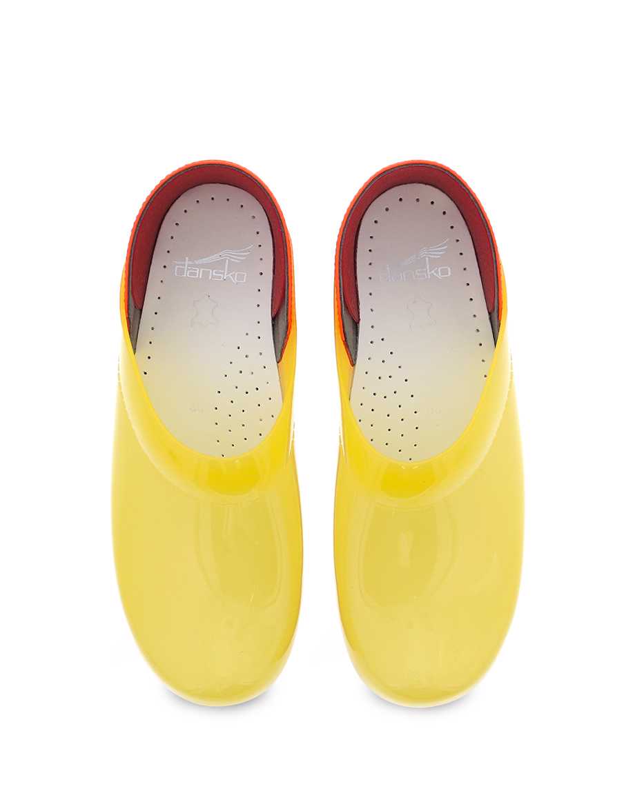 Women's Dansko Professional Color: Yellow Translucent