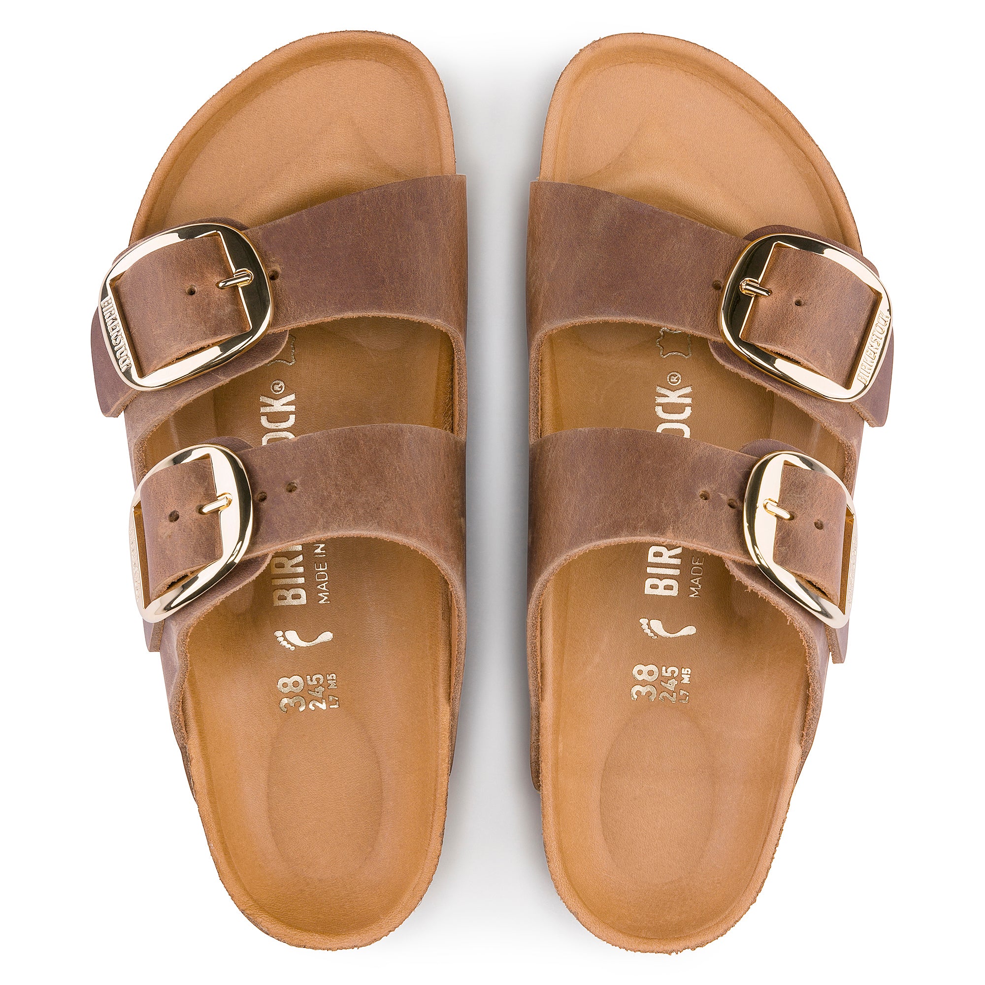 Women's Birkenstock Arizona Big Buckle Oiled Leather 3