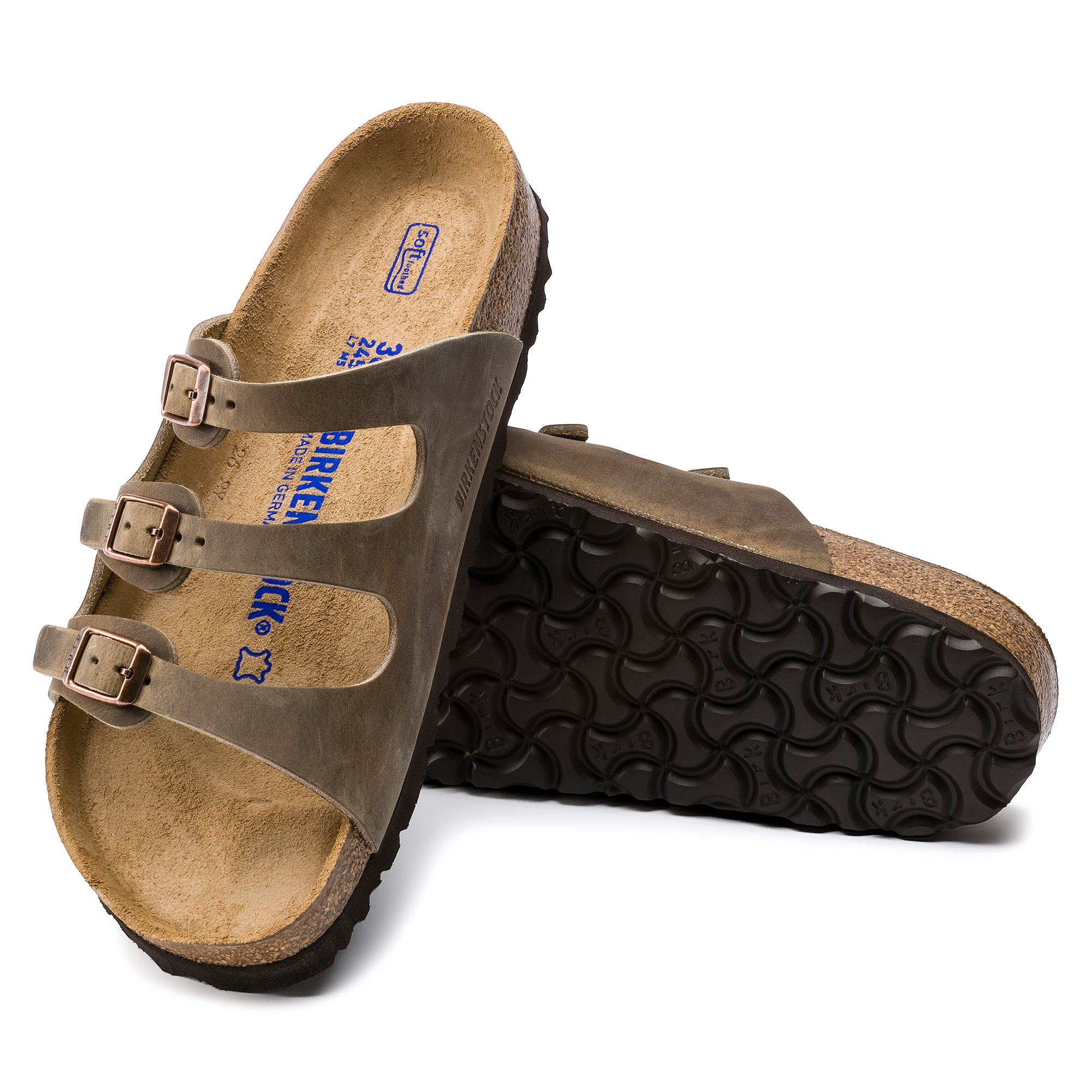 Women's Birkenstock Florida Soft Footbed Oiled Leather 1