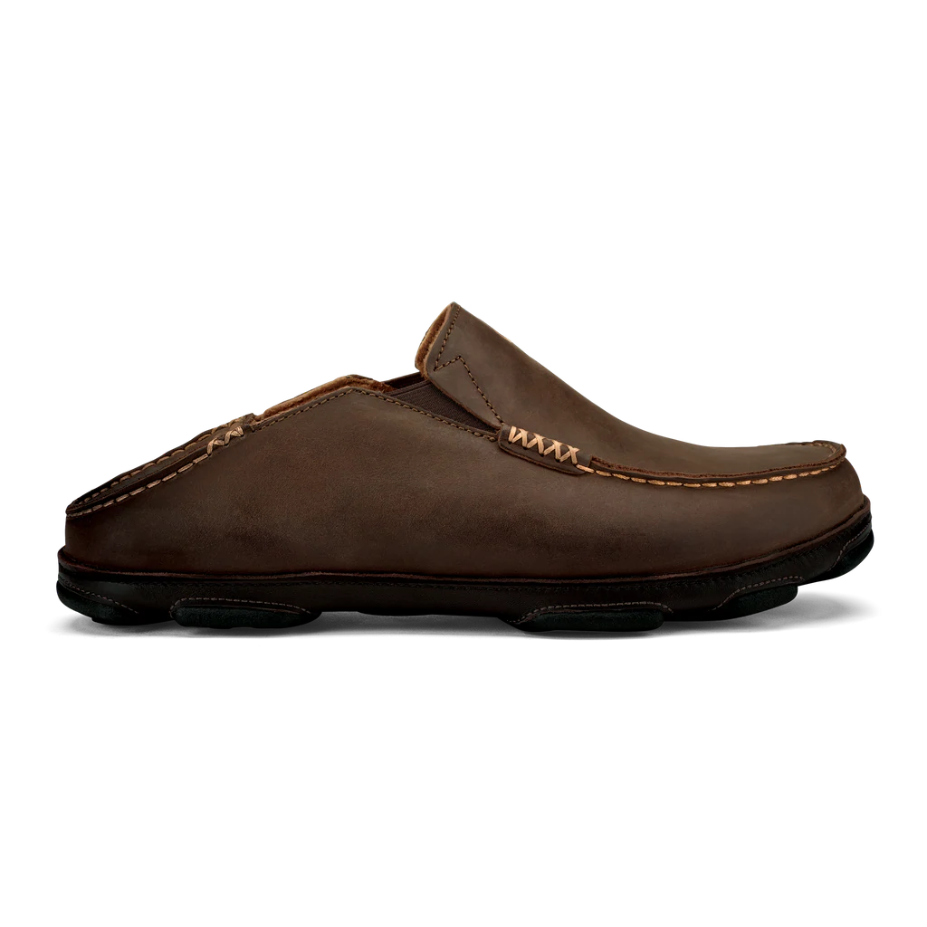Men's Olukai Moloa Leather Slip-On Shoes 2
