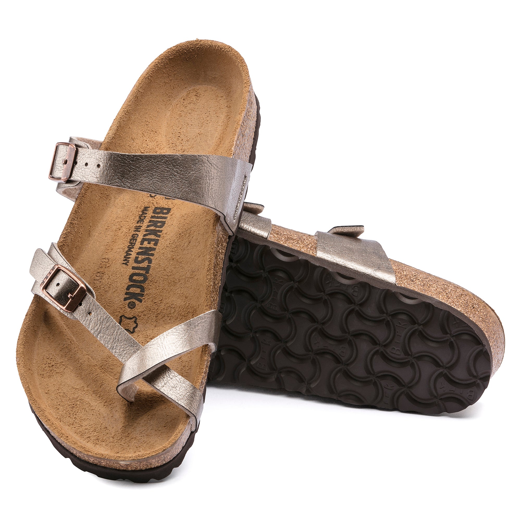 Women's Birkenstock Mayari Birko-Flor Color: Graceful Taupe