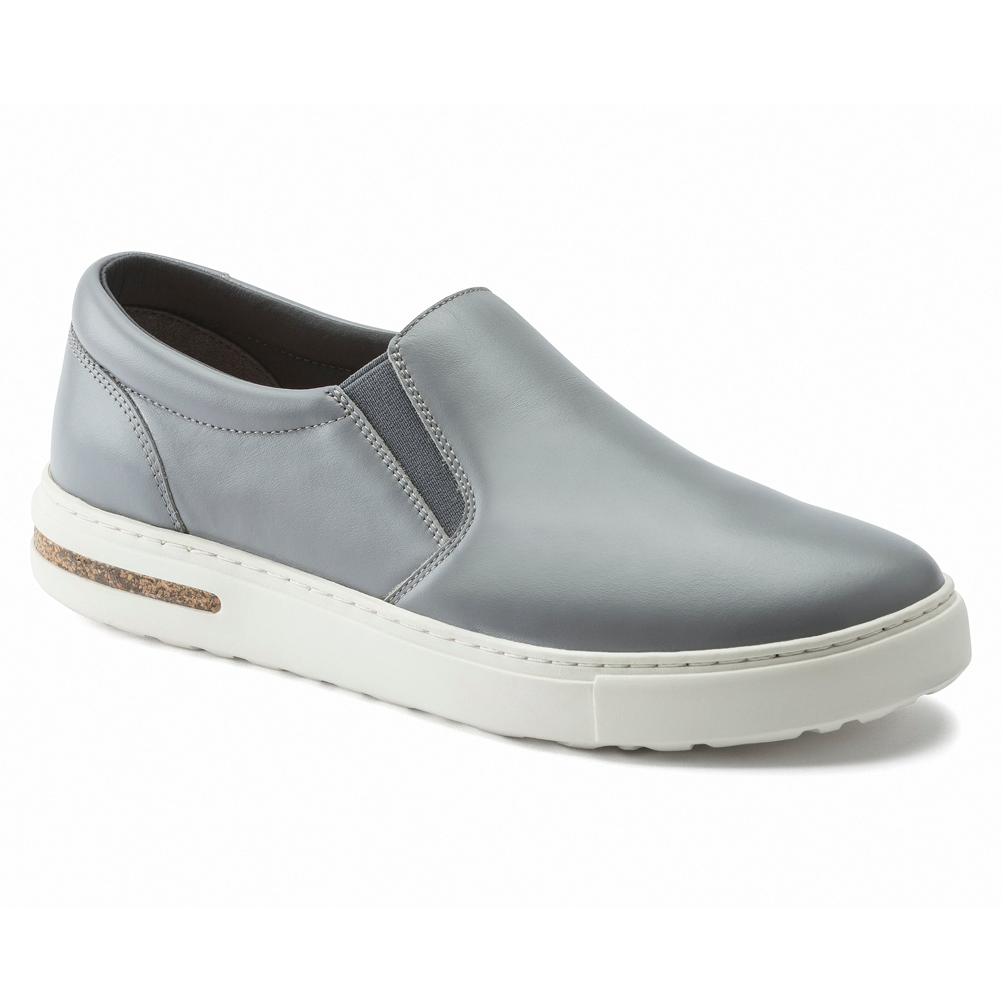 Birkenstock Oswego Leather Color: Gray