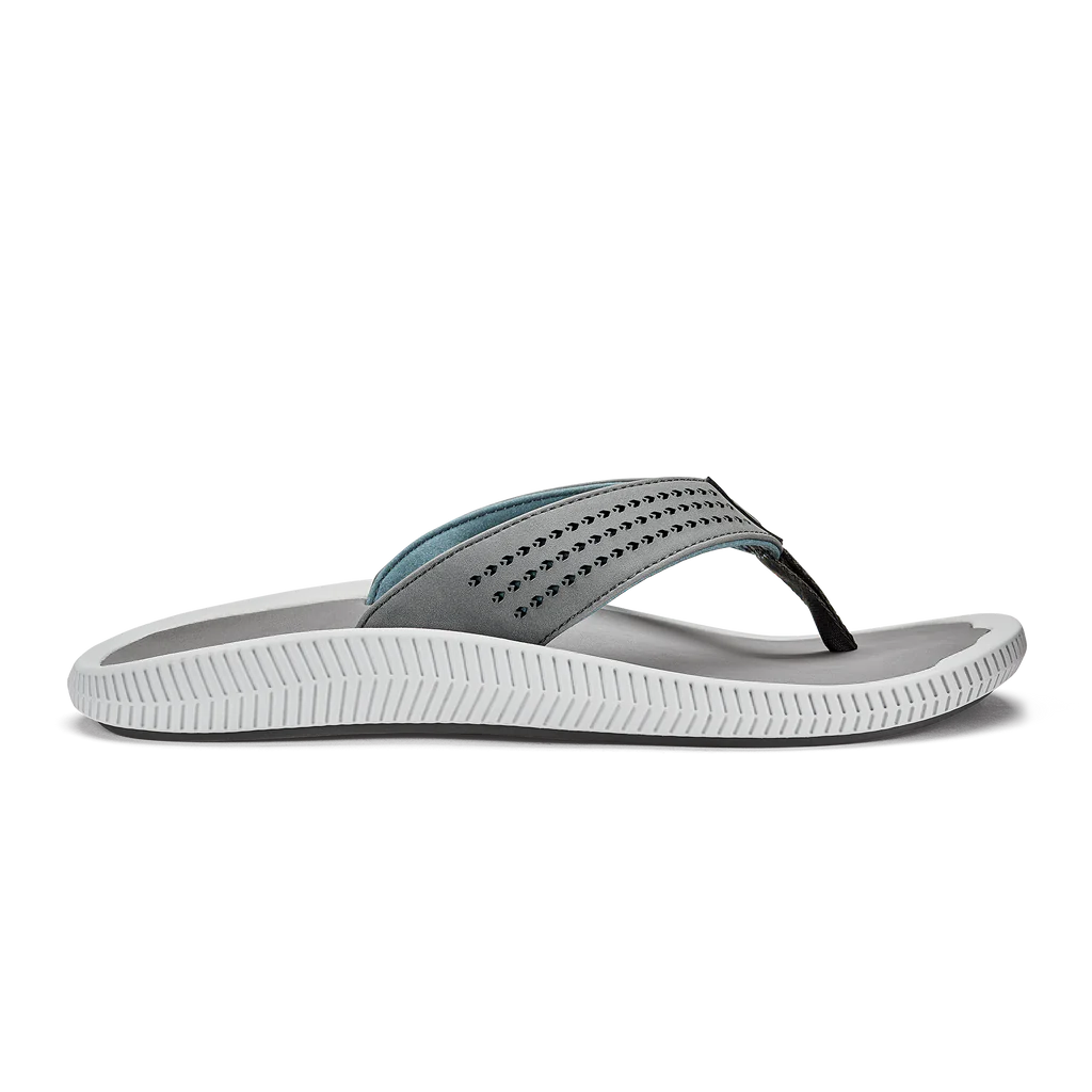 Men's Olukai Ulele Beach Sandal Color: Stone