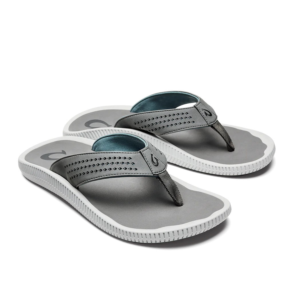 Men's Olukai Ulele Beach Sandal Color: Stone